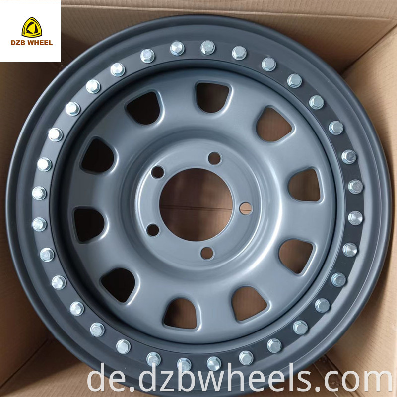 Grey Steel Rims 5x139.7